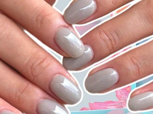 11 модных однотонных маникюров на зиму 2025/26