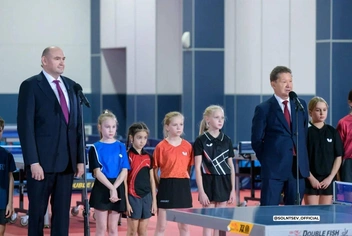 Открытие проходило по ВКС | Источник: Евгений Солнцев / T.me