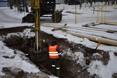 В Костроме ежедневно ремонтируют теплосети для надежного теплоснабжения