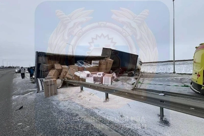 В Татарстане фура вылетела на встречку, есть погибший