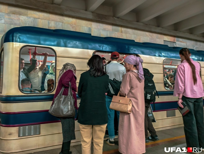 Вагоны есть и поновее, а этот вот старенький | Источник: Булат Салихов / UFA1.RU