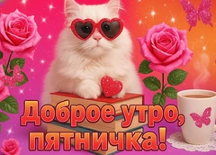 Открытки «С пятницей»: 40 прикольных напоминаний о завершении рабочей недели