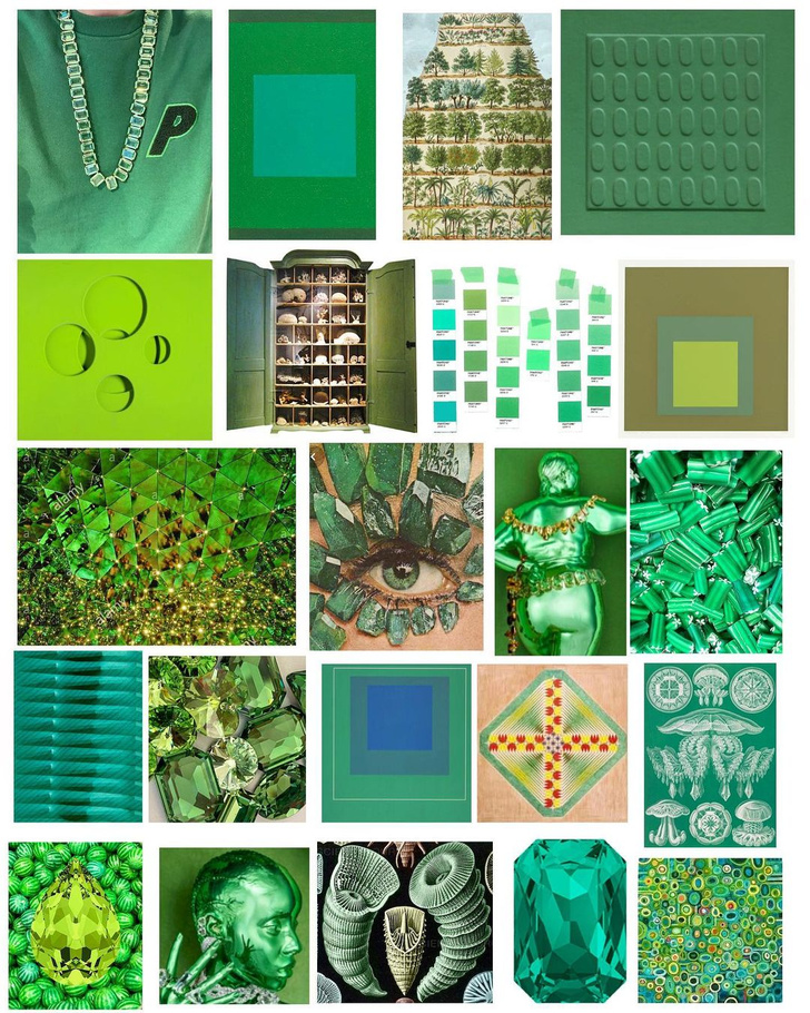 Green Summer: сочно-зеленое кольцо Swarovski из цельного кристалла