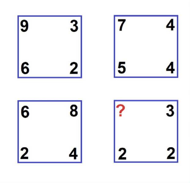 Тест на математического гения: какое число пропущено?