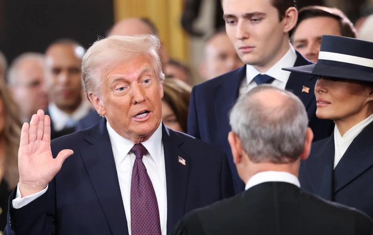 Дональд Трамп становится президентом США 20 января 2025 года | Источник: Legion Media (Kevin Lamarque)