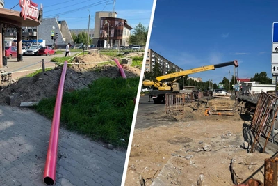В Архангельске снова отложили горячую воду: показали место раскопок