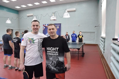 Сотрудники СК Амурской области сыграли в настольный теннис на «Динамо»