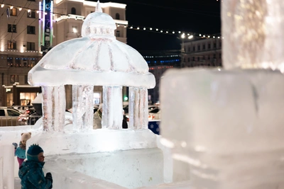 Челябинск объявил аукцион на демонтаж ледового городка