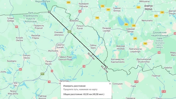 Где находится Сувалкский коридор, который считают ахиллесовой пятой НАТО. Карта