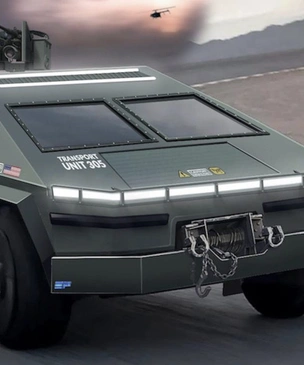 Концепт недели: военная версия Tesla Cybertruck