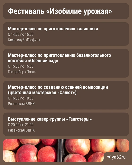 Собрали в афише самые яркие события фестиваля | Источник: Анна Санькова / YA62.RU