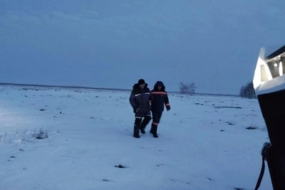 На озере Песчаном спасли рыбака, заблудившегося на мотособаке