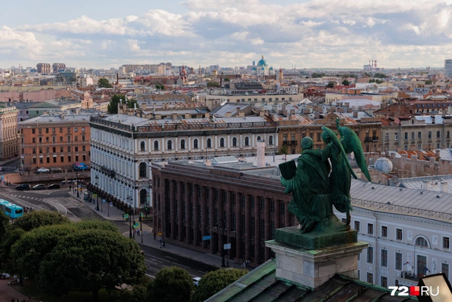 Красота Петербурга как на ладони | Источник: Ирина Шарова / 72.RU