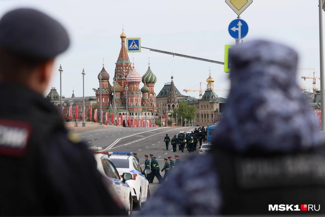 Показываем, как Москва готовится к параду Победы | Источник: Артем Устюжанин / MSK1.RU