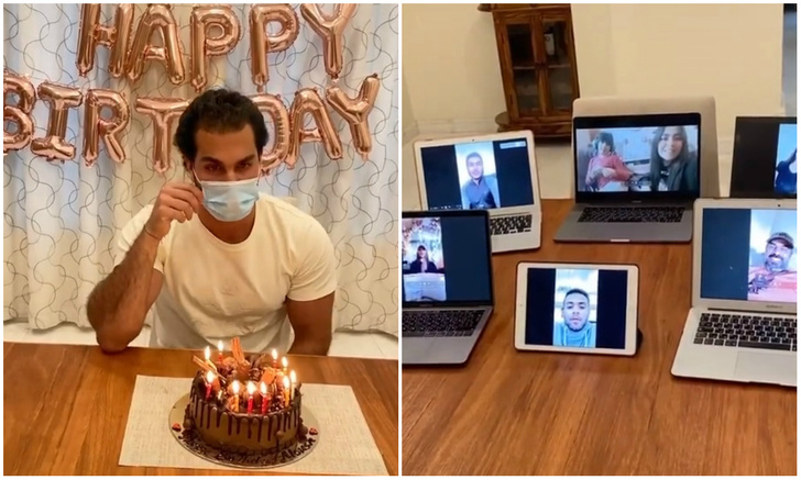 Пользователь TikTok показал, как отпраздновать день рождения на карантине (видео)