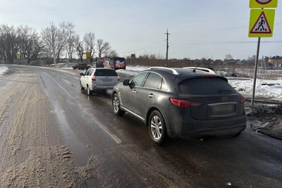 ДТП с двумя легковушками под Воронежем