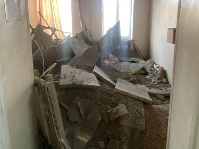 Потолок рухнул днем 23 октября | Источник: СУ СКР по Новосибирской области