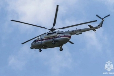 Вертолет нашел унесенные домики на Сахалине, людей в них нет