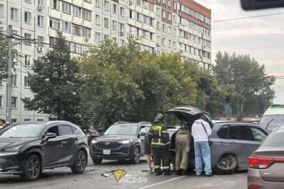Водитель BMW скончался за рулем перед аварией