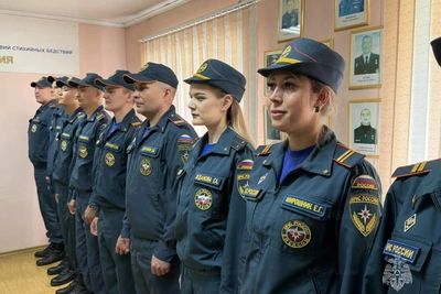 10 спасателей присягнули на верность Отечеству