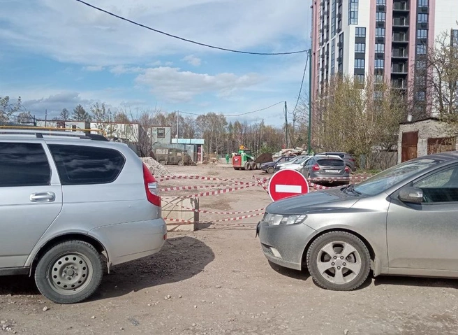 В Рязани при строительстве ЖК перекрыли проезд к Московскому шоссе | ya62.ru