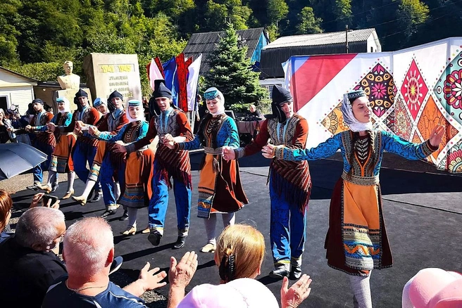В селе с размахом отметили 155 — летие | Источник: sochi.ru