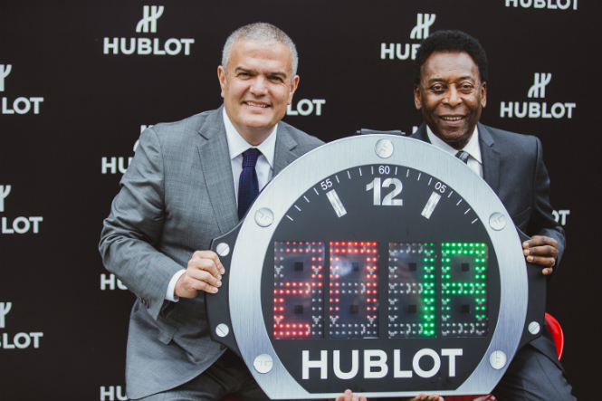 Hublot и Пеле дали старт обратному отсчету до ЧМ-2018