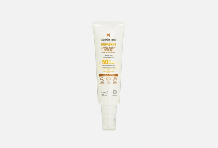 Средство солнцезащитное сверхлегкое для лица SPF50, Sesderma 