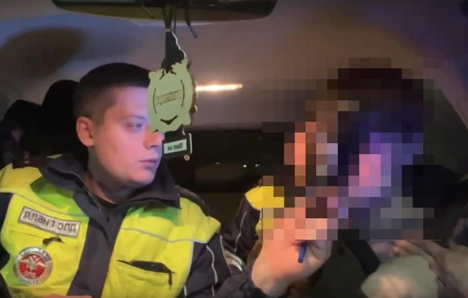 Результаты освидетельствования показали сильное превышение нормы | Источник: Госавтоинспекция Мурманской области / Vk.com / скриншот