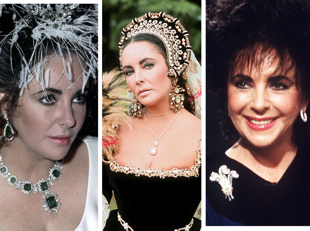 Королевские драгоценности Элизабет Тейлор | marieclaire.ru