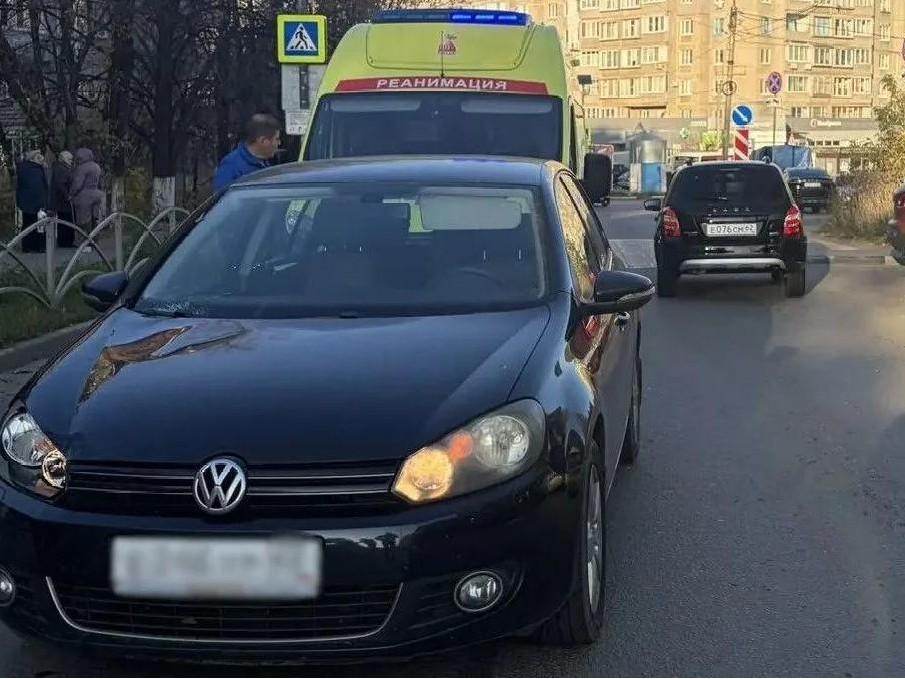 Автомобиль сбил подростка сбил на Березовой в Рязани