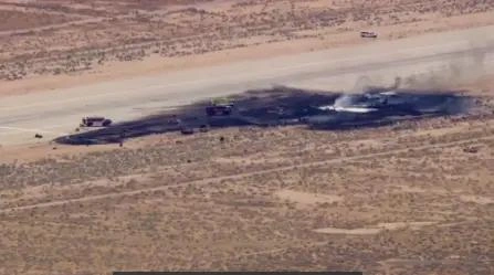 Не выжил никто. Стали известны подробности крушения бомбардировщика B-52 в США | Источник: Edwards Air Forse Base