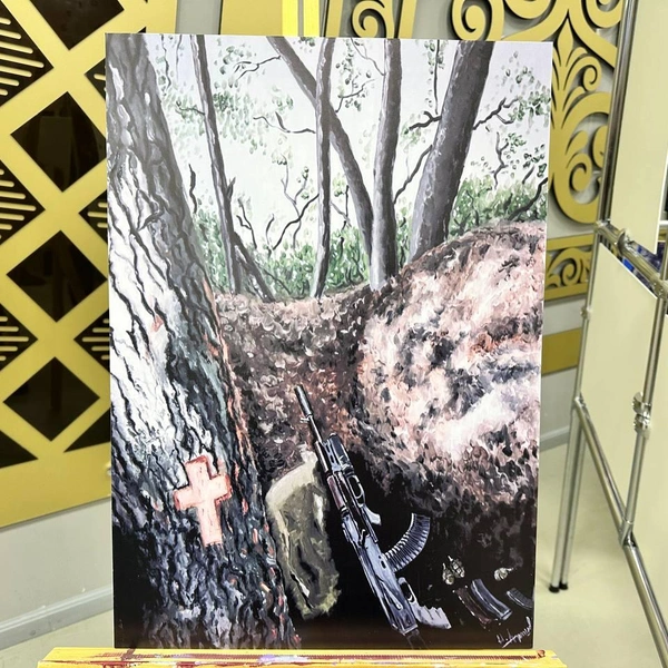 Картины Артема Журавлева | Источник: Илья Константинов / 14.RU