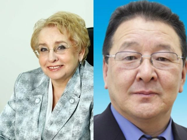 Антипкина и Олесов | Источник: Yakutia.Info / yakutia.info, Единая Россия / er.ru