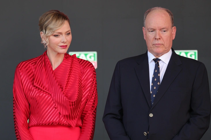 Княгиня Шарлен и князь Альбер II, 25 мая 2025 года.