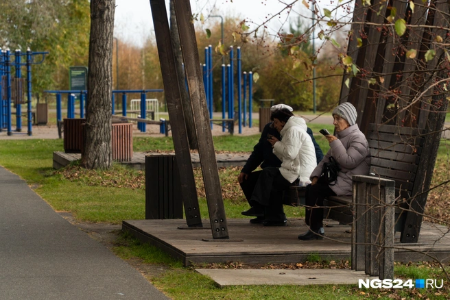 Красноярцы утепляются | Источник: Никита Шайхутдинов / NGS24.RU