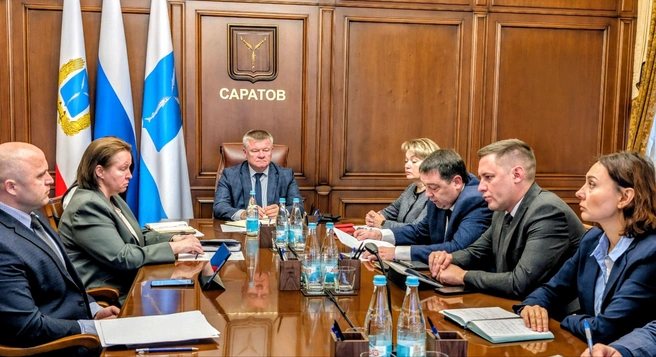 Совещание у главы города | Источник: Михаил Исаев / Telegram