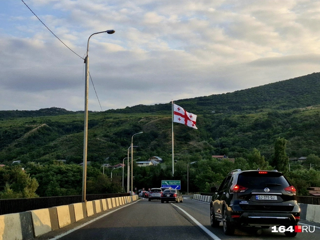Приближаемся к Грузии | Источник: Виктория Федорова / 164.RU