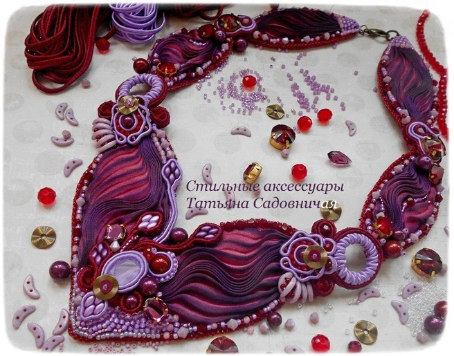 Колье «Сливовая королева» не для продажи, с ним связана история | Источник: Татьяна Садовничая