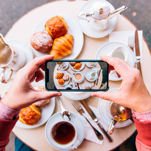 Как научиться делать красивые снимки еды в Instagram (запрещенная в России экстремистская организация)