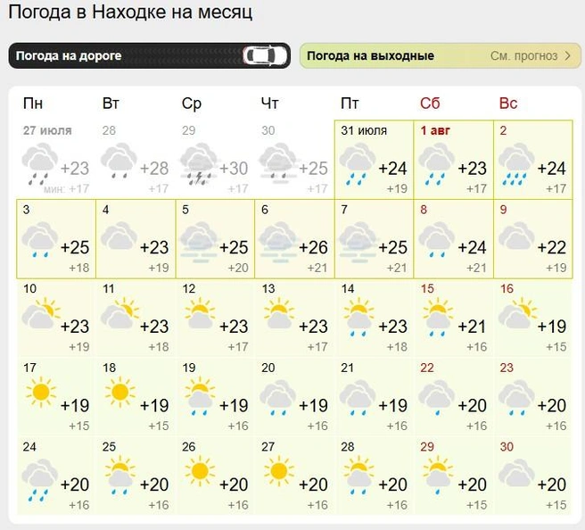 Источник: gismeteo.ru