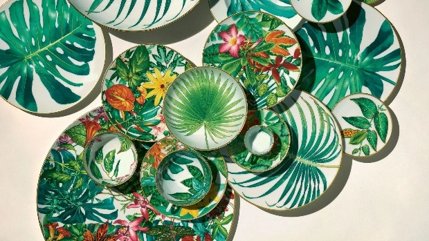 Новая коллекция посуды Hermés Passifolia