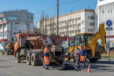 В Волгограде начали ремонт дороги на 7-й Гвардейской