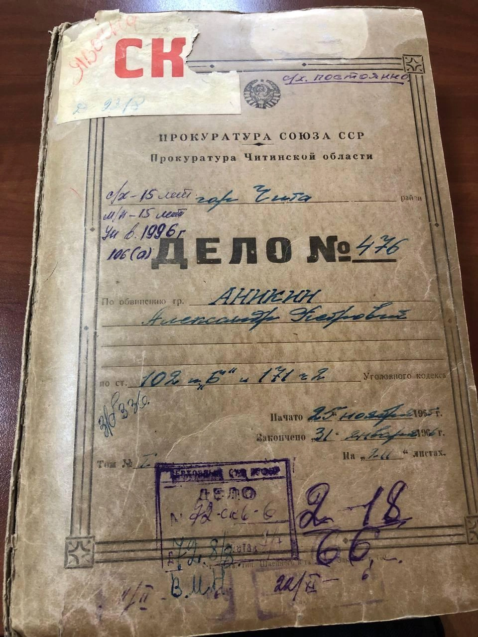 Участковый застрелил подростка в Чите в 1965 году - 25 марта 2024 - ЧИТА.ру