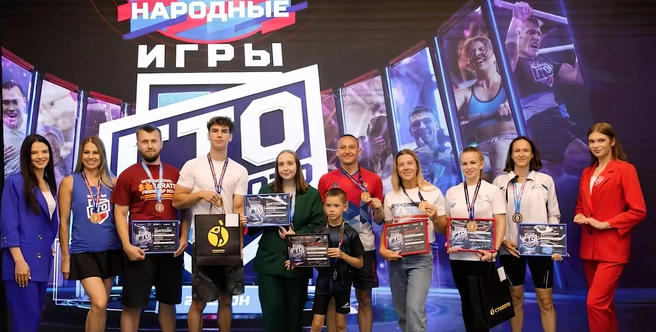 Сразу после Елена приняла участие в соревнованиях в Москве | Источник: «Телеканал Забайкалье» / Vk.com / «Читинке не засчитали рекорд России из-за возраста» от 16.07.25