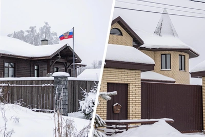 Поселок у Ярославля: фортепиано на крыльце и замки