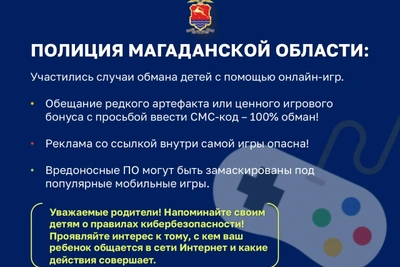 В Магадане школьник попался на уловку мошенников