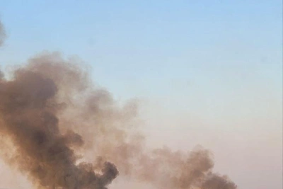Пожар у станции Сарепта в Волгограде — видео