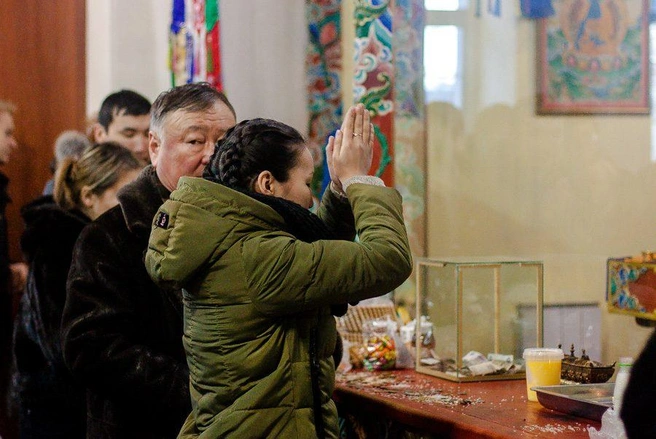 Всё плохое сожжено в Дугжуубе | Источник: Ксения Зимина