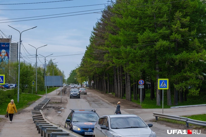 Улица Летчиков, там в конце тоже есть жизнь | Источник: Булат Салихов / UFA1.RU